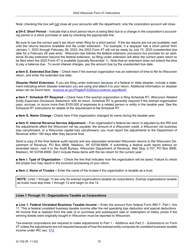 Instructions for Form 4T, IC-002 Wisconsin Exempt Organization Business Franchise or Income Tax Return - Wisconsin, Page 15