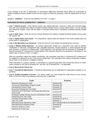 Instructions for Form 4T, IC-002 Wisconsin Exempt Organization Business Franchise or Income Tax Return - Wisconsin, Page 16