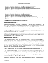 Instructions for Form 4T, IC-002 Wisconsin Exempt Organization Business Franchise or Income Tax Return - Wisconsin, Page 19