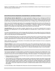 Instructions for Form 4T, IC-002 Wisconsin Exempt Organization Business Franchise or Income Tax Return - Wisconsin, Page 6