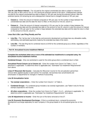 Instructions for Form U, DC-033 Underpayment of Estimated Tax by Corporations - Wisconsin, Page 6