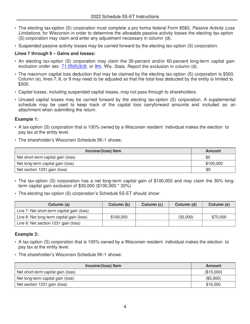 Download instructions for form ic 010 schedule 5s et entity level tax