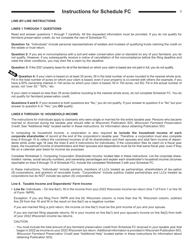 Instructions for Form I-025 Schedule FC Farmland Preservation Credit - Wisconsin, Page 5