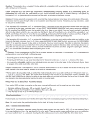 Instructions for Form I-023 Schedule OS Credit for Net Tax Paid to Another State - Wisconsin, Page 2