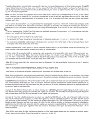 Instructions for Form I-023 Schedule OS Credit for Net Tax Paid to Another State - Wisconsin, Page 3