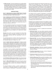 Instructions for Form 2, I-020, I-021 Schedule 2K-1 - Wisconsin, Page 12