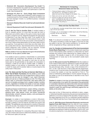 Instructions for Form 2, I-020, I-021 Schedule 2K-1 - Wisconsin, Page 7