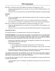 Instructions for Form PW-2, IC-005 Wisconsin Nonresident Partner, Member, Shareholder, or Beneficiary Pass-Through Withholding Exemption Affidavit - Wisconsin, Page 4