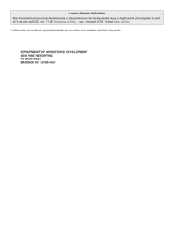 Formulario WT-4 (WS-204) Certificado De Exencion De Retencion De Impuestos Del Empleado/Reporte De Nuevas Contrataciones En Wisconsin - Wisconsin (Spanish), Page 2
