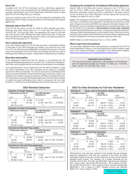 Form WT-4A (W-234) Worksheet for Employee Withholding Agreement - Wisconsin, Page 2