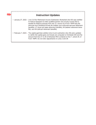 Document preview: Instructions for Form I-053I Schedule M Additions to and Subtractions From Income - Wisconsin
