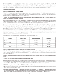 Instructions for Form I-019 Schedule T Transitional Adjustments - Wisconsin, Page 2