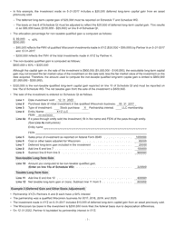 Instructions for Form I-077 Schedule QI Sale of Investment in a Qualified Wisconsin Business - Wisconsin, Page 7