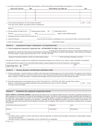 Form BT-136 Fermented Malt Beverages Permit Application - Wisconsin, Page 2