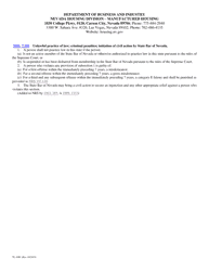 Form TL-108C Notice of Release of Claim of Lien - Nevada, Page 2