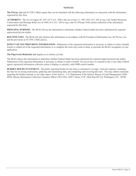 BLM Form 5460-017 Substitution Determination, Page 3