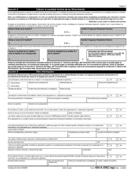 IRS Formulario 433-A (OIC) Informacion De Cobro Para Los Asalariados Y Trabajadores Por Cuenta Propia (Spanish), Page 7