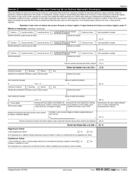 IRS Formulario 433-B (OIC) Informacion De Cobro Para Los Negocios (Spanish), Page 2
