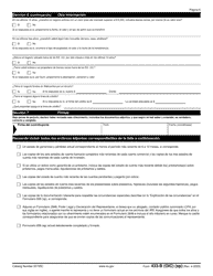 IRS Formulario 433-B (OIC) Informacion De Cobro Para Los Negocios (Spanish), Page 6