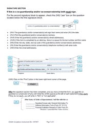 Instructions for Global Acceptance Form - Nebraska, Page 3