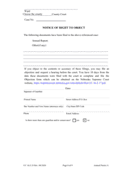 Form CC16:2.33 Annual Packet a - Guardianship Annual Reporting Forms - Nebraska, Page 10