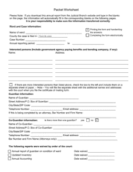 Form CC16:2.33 Annual Packet a - Guardianship Annual Reporting Forms - Nebraska, Page 2