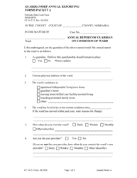 Form CC16:2.33 Annual Packet a - Guardianship Annual Reporting Forms - Nebraska, Page 3