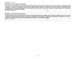 Form OCFS-LDSS-4700 Enrollment Form for Legally Exempt Group Child Care Program - New York, Page 13
