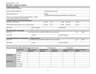 Form OCFS-LDSS-4700 Enrollment Form for Legally Exempt Group Child Care Program - New York, Page 3