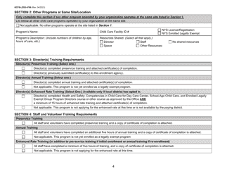 Form OCFS-LDSS-4700 Enrollment Form for Legally Exempt Group Child Care Program - New York, Page 4
