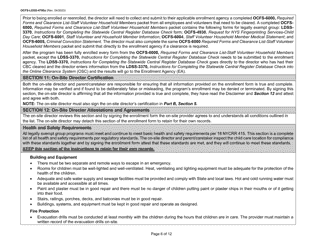 Instructions for Form OCFS-LDSS-4700 Enrollment Form for Legally Exempt Group Child Care Program - New York, Page 6