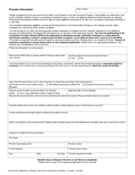 Form F242-079-257 Application to Reopen Claim Due to Worsening of Condition - Washington (English/Kurdish), Page 2