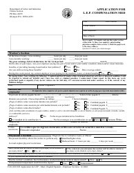 Form F242-208-909 Application for L.e.p. Compensation Med - Washington (English/Spanish), Page 4