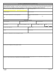 Form DS-7002 Training/Internship Placement Plan, Page 3