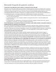 Form 1409 Health Care Proxy Designation Form - New York (Italian), Page 4