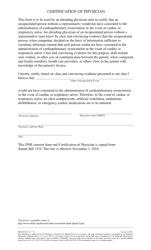 Oklahoma Do-Not-Resuscitate (DNR) Consent Form - Oklahoma, Page 2