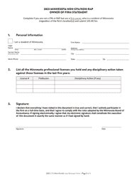 CPA Firm Permit Late Renewal - Minnesota, Page 6