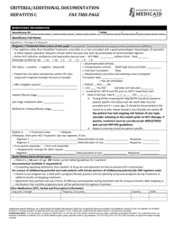 Prior Authorization Packet - Hepatitis C Therapy - Mississippi, Page 6