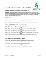 Document preview: Prior Authorization Criteria - Dupixent - Prurigo Nodularis - Mississippi