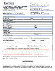 Prior Authorization Packet - Multiple Concurrent Antipsychotics for Beneficiaries (Age 18) - Mississippi