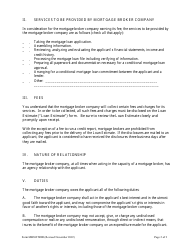 Form MB302TRID Mortgage Broker Agreement - Closed End Transactions (Trid Version) - Wisconsin, Page 2