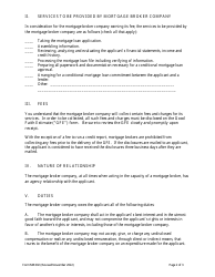 Form MB302 Mortgage Broker Agreement -closed End Transactions - Wisconsin, Page 2