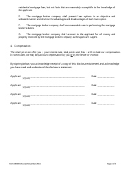 Form MB600 Consumer Disclosure Statement - Wisconsin, Page 2