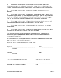 Form MB303 Mortgage Broker Agreement -open-End Transaction - Wisconsin, Page 3