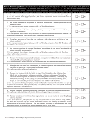 Application for Reinstatement Application for Reinstatement of Resident in Counseling, Resident in Marriage and Family Therapy or Resident in Substance Abuse Treatment License - Virginia, Page 4