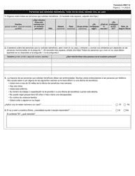 Formulario H0011-S Proyecto De Solicitud Simplificada De Texas (Tsap) Para Beneficios De Alimentos De Snap - Texas (Spanish), Page 2