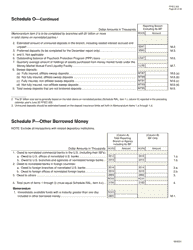 Form FFIEC002 Report of Assets and Liabilities of U.S. Branches and Agencies of Foreign Banks, Page 22