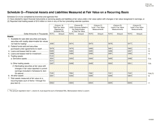 Form FFIEC002 Report of Assets and Liabilities of U.S. Branches and Agencies of Foreign Banks, Page 23