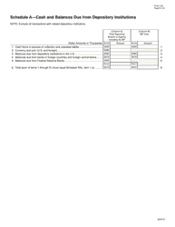 Form FFIEC002 Report of Assets and Liabilities of U.S. Branches and Agencies of Foreign Banks, Page 8