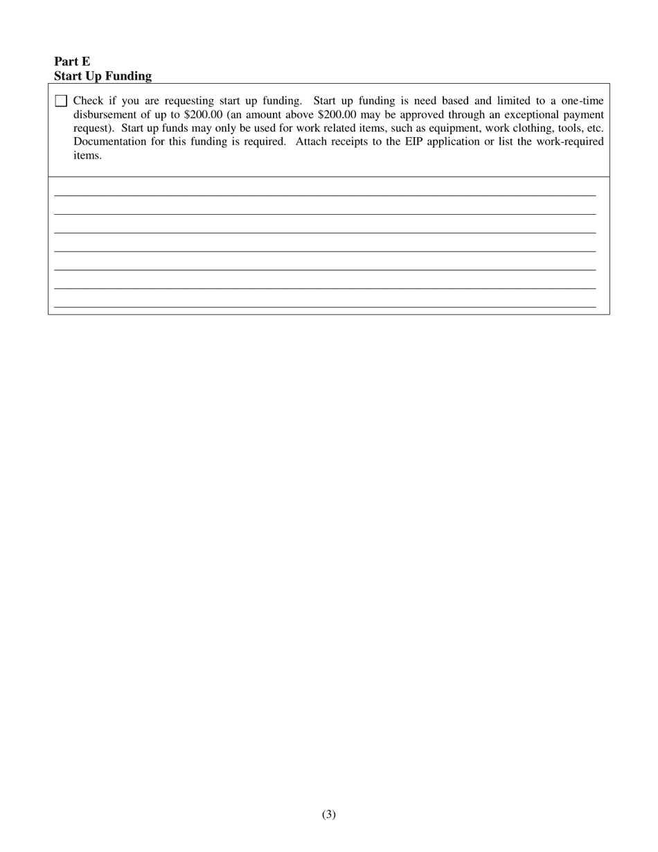 Form CFS449-2 Employment / Job Training / Apprenticeship Incentive Program Application - Illinois, Page 3
